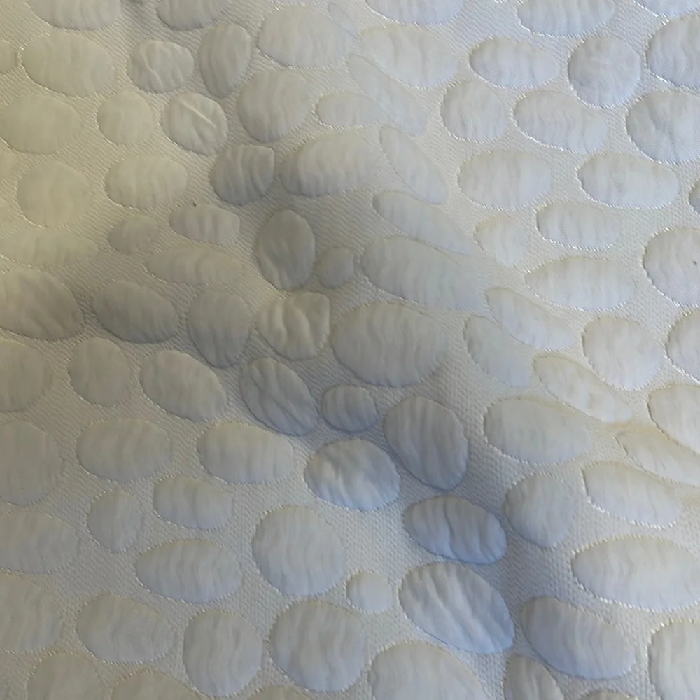 White Quilted crib mattress waterproof Cover